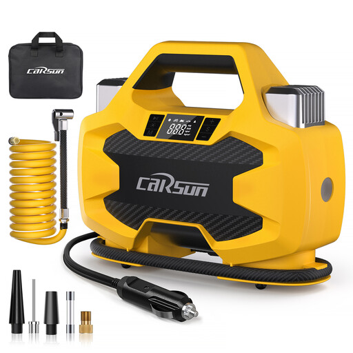 Carsun Heavy-Duty Dual 30-Cylinder Inflator