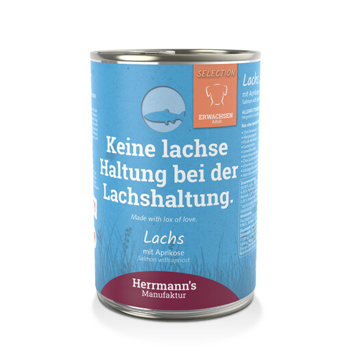 HERRMANN'S MANUFAKTUR Salmon Cat Food for Adult Cats 400g
