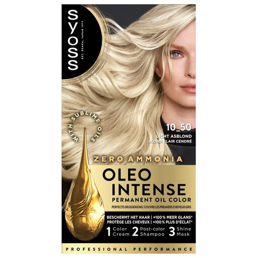 Syoss Oleo Intense 10-50 Light Ash Blonde
