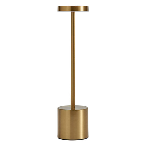 Gold Cordless Rechargeable LED Table Lamp