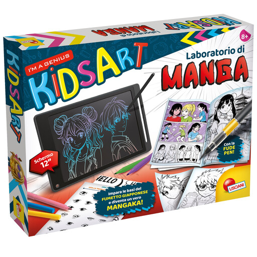 Lisciani Children’s Manga Art Creative Drawing Set