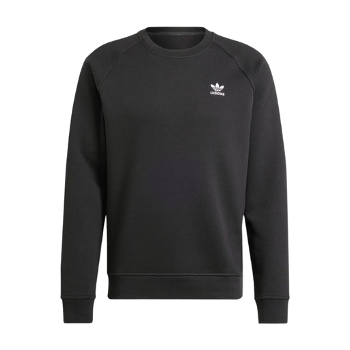 Adidas Trefoil Essentials Crew Sweatshirt IY4932 Black M