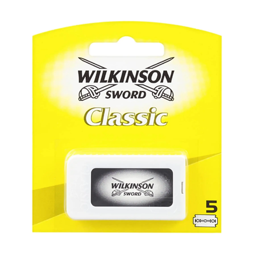 WILKINSON SWORD - Classic Double-Edged Blades - Pack of 5 Blades