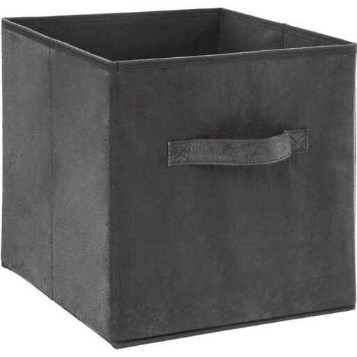 5five Storage Basket - 31 x 31 x 31 cm, Grey