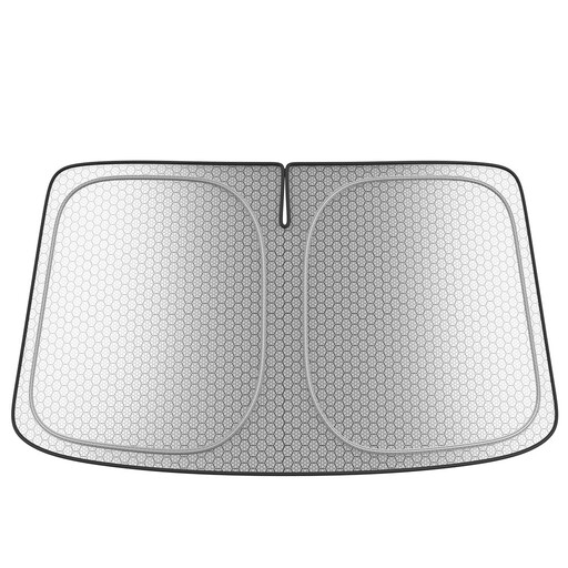156×81CM Graphene Double-Layer Car Windshield Sun Shade