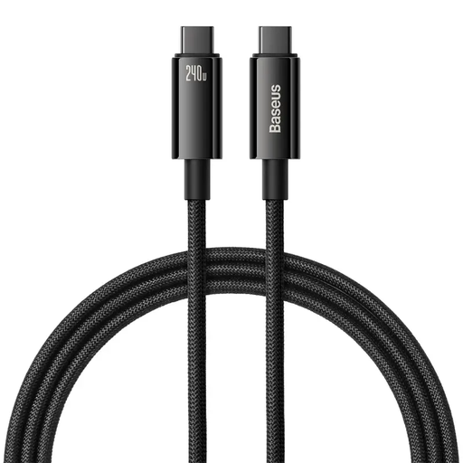 Baseus Tungsten Gold Fast Charging Data Cable Type-C to Type-C 240W