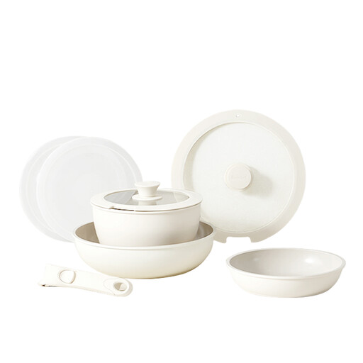 Redchef 8-Piece Detachable Handle Ceramic Cookware Set