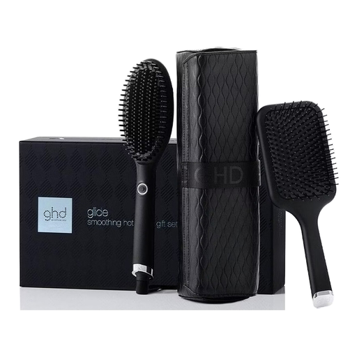 Ghd Iced Luxe Collection - Glide Gift Set - Smoothing Hot Brush