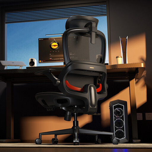 SIHOO B100JT Office Chair with Footrest