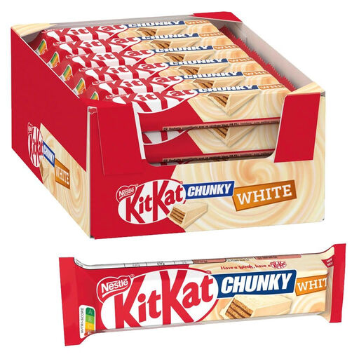 KitKat Chunky White Chocolate Bars 24x40g