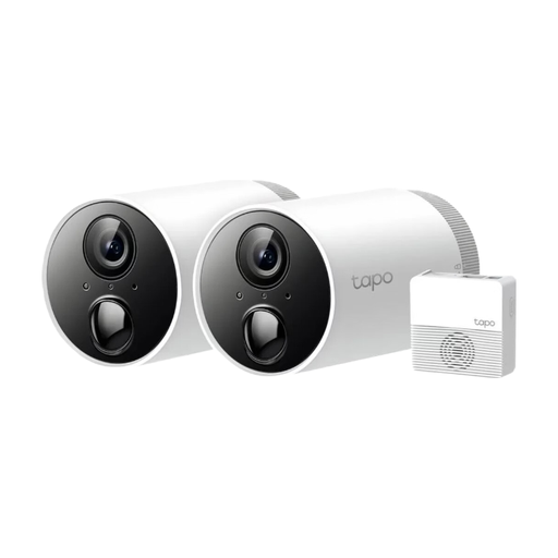 Tapo C400S2 户外电池供电安防摄像头套装