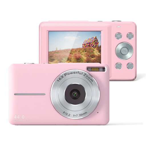 Songdian Pocket Camera 4K 64MP rose