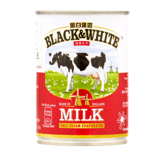 Black & White Evaporated Milk 410g
