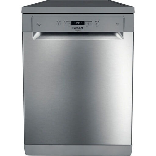 Hotpoint HFC3C32WX freestanding dishwasher, 14 place settings, class D