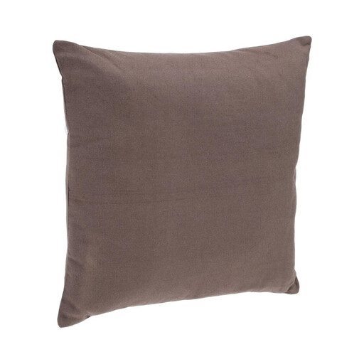 Coussin Dehoussable Taupe 38x38
