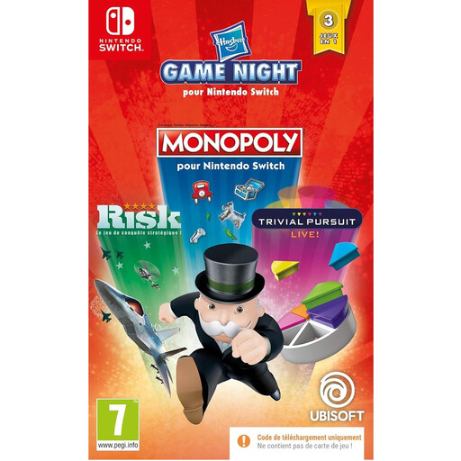 Hasbro Game Night - Download Code - Switch - French Version