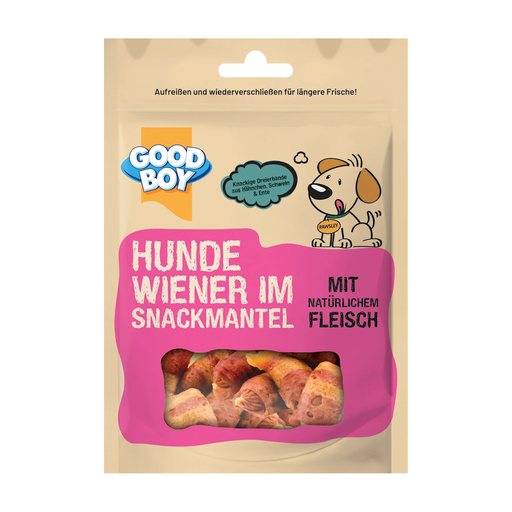 Good Boy Dog Treats - Wieners in Snack Coating
