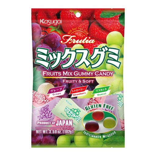 KASUGAI Frutia Fruit Mix Gummy