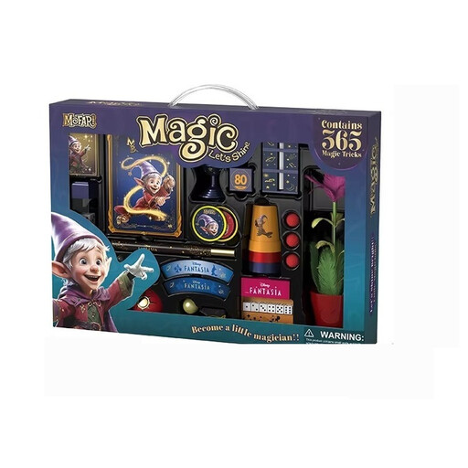 MOFARI Magic Carnival Set for Kids, 15 Props 365 Magic Effects