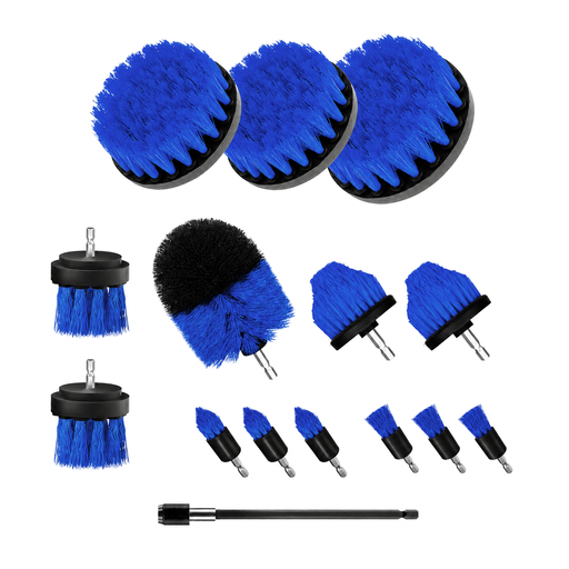 Oxerbog 15-Piece Cordless Drill Brush Set