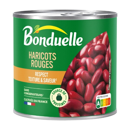 Bonduelle steamed red kidney beans, 250 g tin