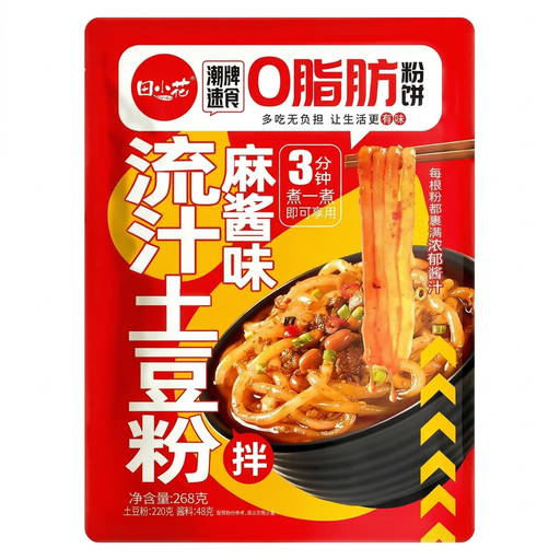 Tian Xiaohua 0 Fat Potato Noodles Sesame Sauce Flavor