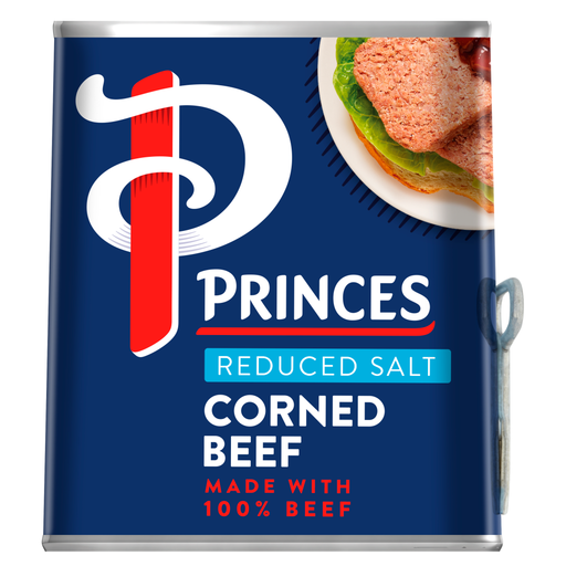 Princes Reduced Salt Corned Beef 340g