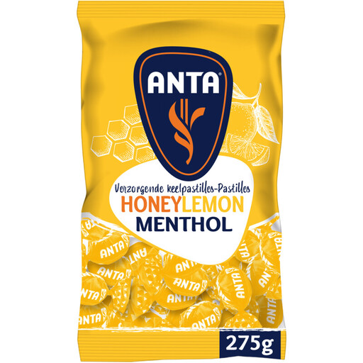 Anta Honey Lemon Menthol Throat Lozenges