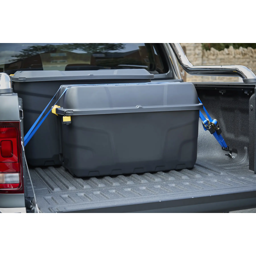 Strata 175L Heavy Duty Wheeled Trunk-Black/Yellow