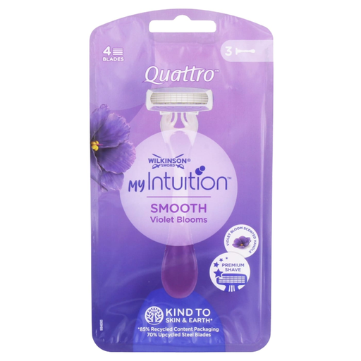 Wilkinson Sword My Intuition Quattro Disposable Razor