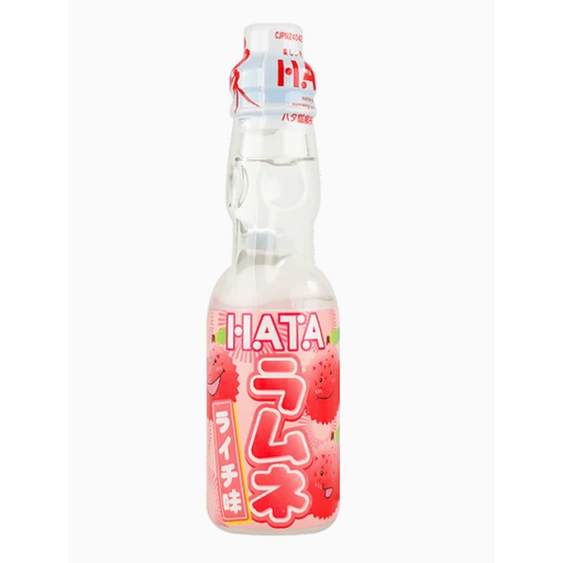 HATA Lychee Ramune Carbonated Drink 200ml