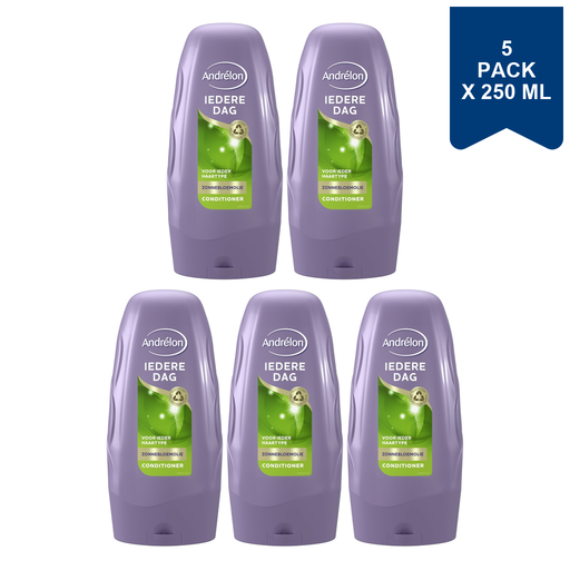 Après-shampoing Andrélon - Everyday 250 ml, lot de 5