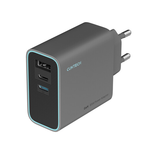 CUKTECH 65W USB C Charger, 3-Port