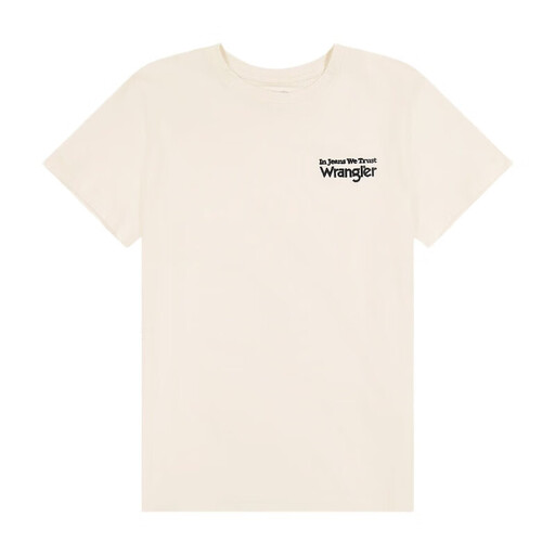 WRANGLER GRAPHIC TEE VINTAGE WHITE XS