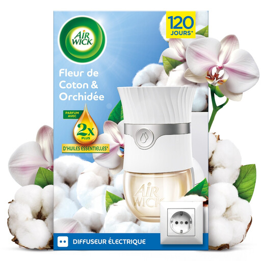 Air Wick Electric Diffuser Cotton Flower & Orchid