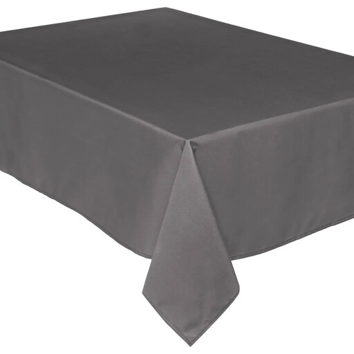 Atmosphera Grey Stain-Resistant Tablecloth