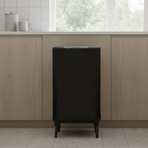 Tower Ozone 带支腿 65L 黑色感应式垃圾桶