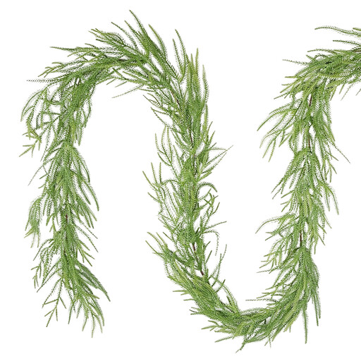 SALCAR Artificial Fir Garland, Green Christmas Garland 180cm