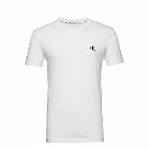 CALVIN KLEIN CK Essential Slim Fit T-Shirt Blanc