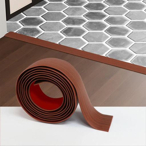 Art3d Self-Adhesive Vinyl Floor Transition Strip, Cherry Wood Grain
