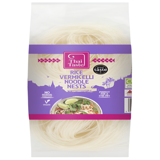 Thai Taste Rice Vermicelli Noodle Nests 200g