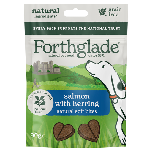 Forthglade Soft Bites Treats Salmon & Herring