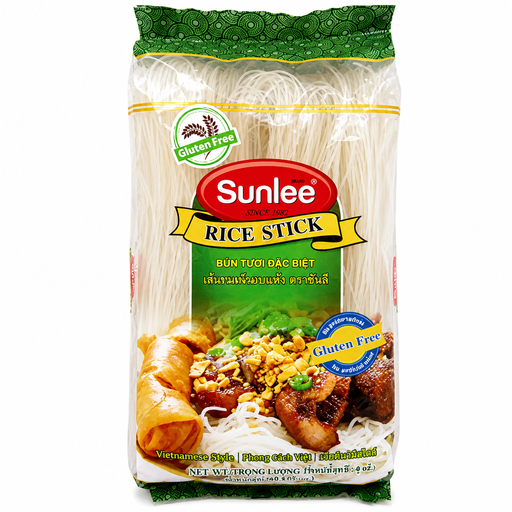 Sunlee Vietnamese Rice Stick noodles, 454 g pack