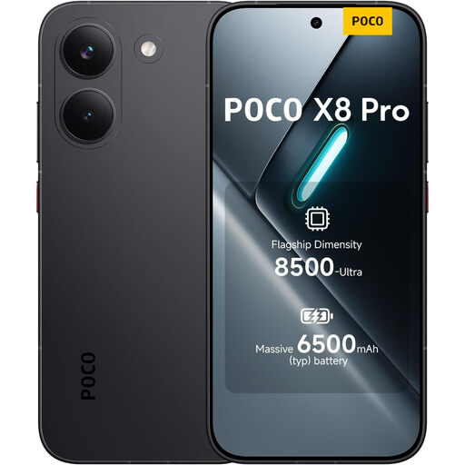 POCO X8 Pro 5G 12GB 512GB Smartphone Black