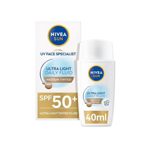 Nivea Sun Daily Tinted UV Face Fluid Medium SPF 50+