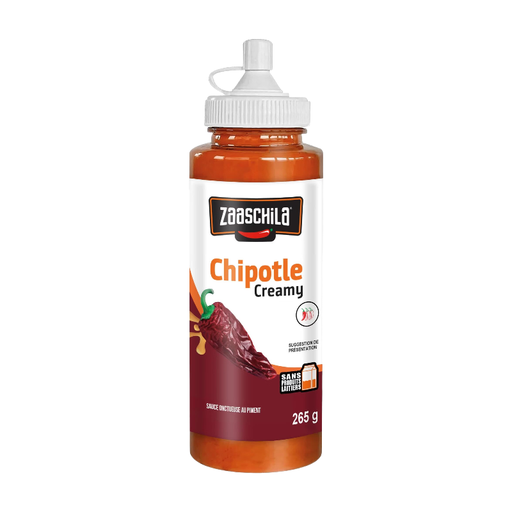 ZAASCHILA Creamy Chipotle and Jalapeño Mexican Sauce 265 g