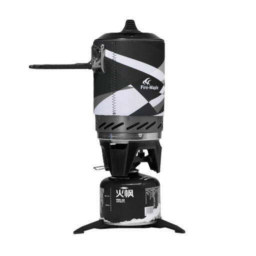 Fire Maple fixed star Cooking system for solo travelers in all-condition black