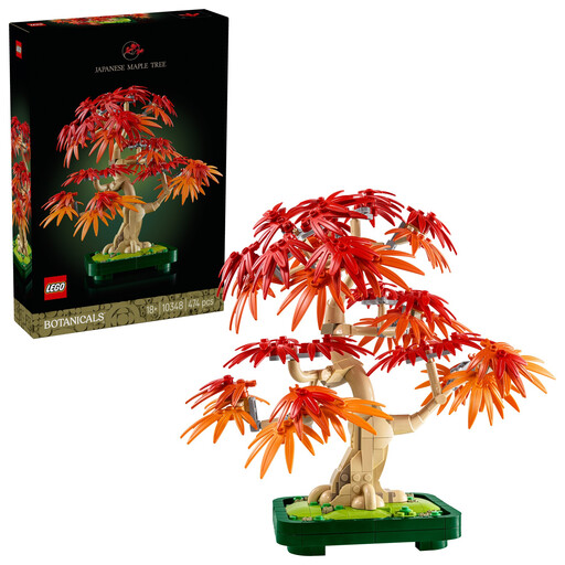 LEGO Botanicals 10348 Japanese Red Maple Bonsai Tree