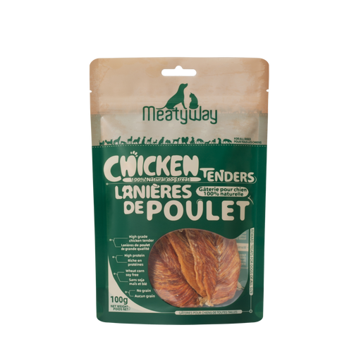MeatyWay Chicken Tenders in a pack