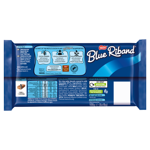 Blue Riband Original Milk Chocolate Multipack